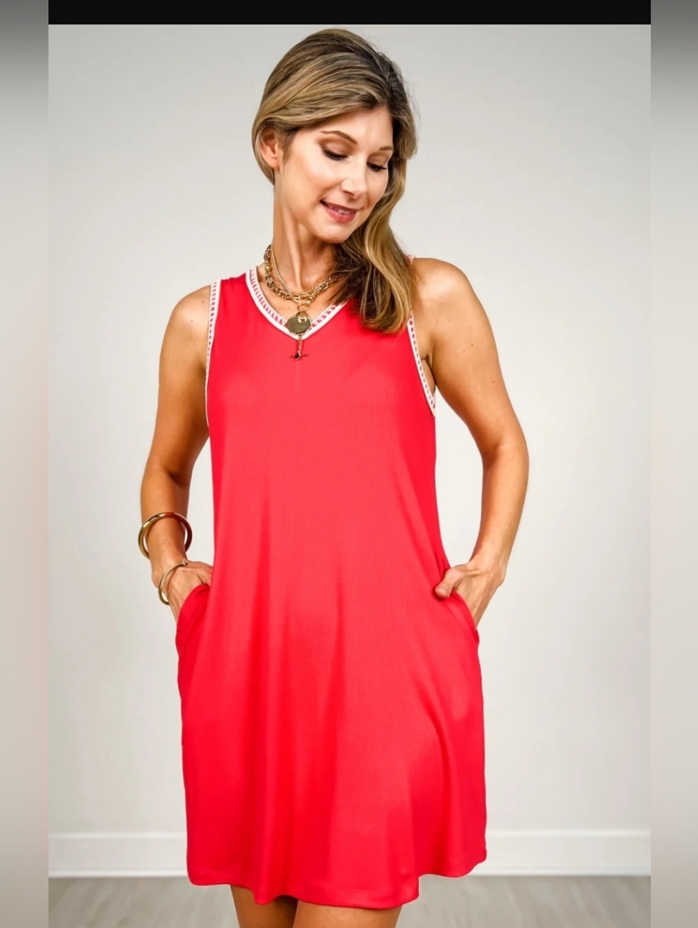 Dear Scarlett Airloom Ribbed Tank Dress